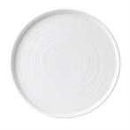 borden met opstaande rand | 21cm | Wit | 6 stuks, Verzenden