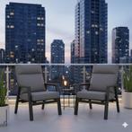 Vegas balkonset 2 delig verstelbaar antraciet, Tuin en Terras, Ophalen of Verzenden, Nieuw, Aluminium