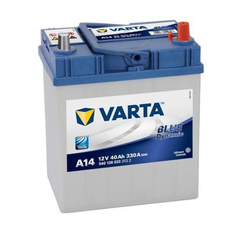 Varta A14 Blue Dynamic 12V 40Ah Zuur 5401260333132 Auto Accu, Auto-onderdelen, Accu's en Toebehoren, Nieuw, Ophalen of Verzenden