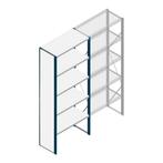 Beginsectie gebruikte Nedcon legbordstelling 2000x1220x400