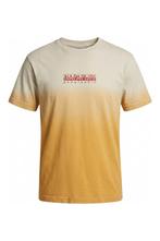 Napapijri T-shirt in maat M Geel, Kleding | Heren, T-shirts, Verzenden, Zo goed als nieuw, Overige kleuren, Napapijri