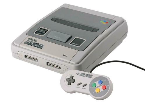 Super nintendo Snes console en games, Spelcomputers en Games, Spelcomputers | Nintendo Super NES, Met 1 controller, Gebruikt, Met games