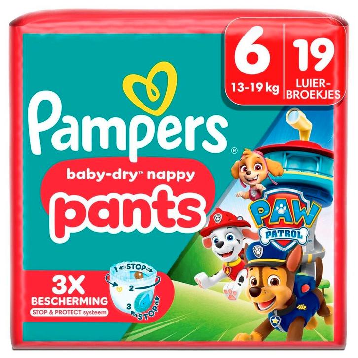 Pampers Baby-Dry Paw Patrol Pants Maat 6 Luierbroekjes, Kinderen en Baby's, Overige Kinderen en Baby's, Nieuw, Verzenden