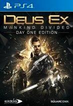 Deus Ex: Mankind Divided day one edition - PS4, Ophalen of Verzenden, Zo goed als nieuw