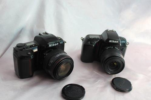 Nikon F-70 / F-601 + 4x Zoom: 35-80mm + 28-70mm + 28-200mm +, Audio, Tv en Foto, Fotocamera's Analoog