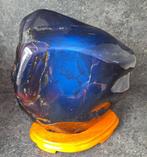 Amber - Barnsteen - Exceptionally large rare specimen blue