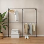 Industrieel Kledingrek Tours | Zwart 26.9 mm | Vloer/Wand |, Kleding | Dames, Ophalen of Verzenden, Nieuw