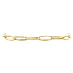 Gouden Closed for ever armband 20 cm 14 krt, Sieraden, Tassen en Uiterlijk, Armbanden, Nieuw, Ophalen of Verzenden