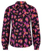 -20% Lady Day  Lady Day Amsterdam blouse philly art leopard, Kleding | Dames, Verzenden, Nieuw, Zwart