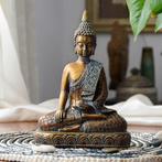 Boeddha Beeld Thailand  - Decor Ornament Hars Sculptuur Tuin, Verzenden, Nieuw