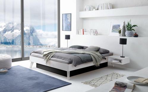 Waterbed Calvari massief beuken wit 140x200, Huis en Inrichting, Slaapkamer | Waterbedden, Nieuw, Gestabiliseerd, Tweepersoons