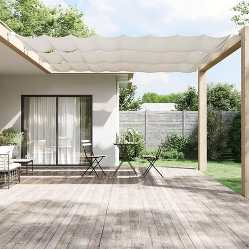 vidaXL Luifel verticaal 100x1000 cm oxford stof wit, Tuin en Terras, Zonneschermen, Nieuw, Verzenden
