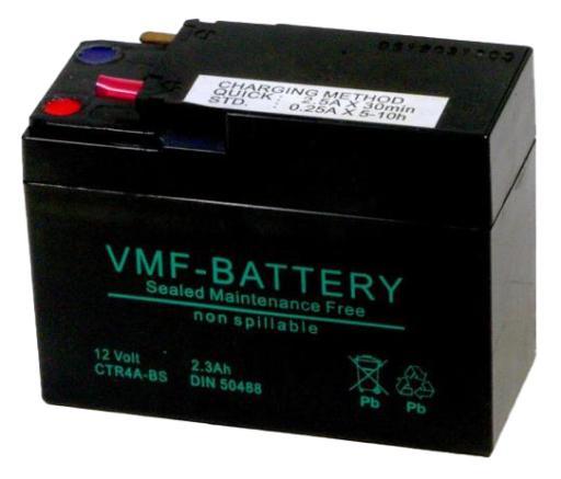 VMF Powersport accu | CTR4A | 12V 2.3Ah, Auto-onderdelen, Accu's en Toebehoren, Ophalen of Verzenden