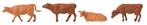 Faller - Cows Figurine set with mini sound effect - FA180235, Hobby en Vrije tijd, Modeltreinen | Overige schalen, Nieuw, Overige merken