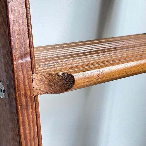 CHALLENGER - Trapje - Library ladder - Hout, Antiek en Kunst, Curiosa en Brocante