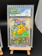 Pokémon - 2 Graded card - Pikachu Black Star Promo + Eevee, Hobby en Vrije tijd, Verzamelkaartspellen | Pokémon, Nieuw