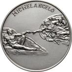 Vaticaan. Silver medal 1992 Michelangelo - Musei Vaticani -, Postzegels en Munten, Munten | Europa | Niet-Euromunten