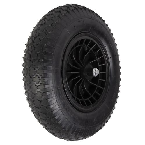 Talen Tools Kruiwagenband - Compleet Luchtband 40 x 10 cm..., Doe-het-zelf en Verbouw, Transportwagens, Nieuw, Ophalen of Verzenden