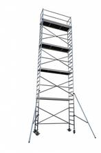 Rolsteiger Euroscaffold Budget 90x250 10,2m werkhoogte, Doe-het-zelf en Verbouw, Steigers, Ophalen of Verzenden, Nieuw