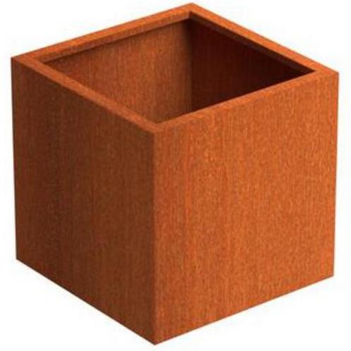 Luxor Plantenbak Cortenstaal (L)60 x (B)60 x (H)60 cm - (L)6, Tuin en Terras, Planten | Tuinplanten, Ophalen of Verzenden