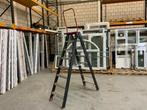 Online veiling: Aluminium Dubbel Oploopbare Trap 2x8 Treden, Doe-het-zelf en Verbouw, Ladders en Trappen, Gebruikt, Trap