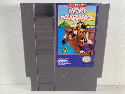 Mickey Mousecapade - NES-MI-USA Garantie & morgen in huis!, Spelcomputers en Games, Games | Nintendo NES, Zo goed als nieuw, Ophalen of Verzenden