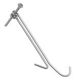 Tikhaak 453224 RVS 200 stuks, Doe-het-zelf en Verbouw, Ophalen of Verzenden, Nieuw