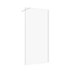 Inloopdouche 140x200 8mm Nano glas mat wit serie Silvio, Verzenden, Nieuw