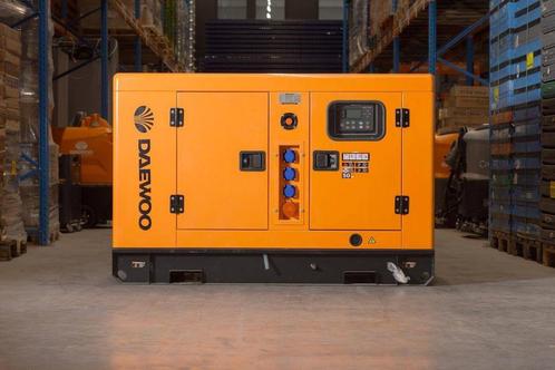 Veiling: Generator Daewoo DAGFS-15 Diesel 15kVA 380V 2022 Ni, Zakelijke goederen, Machines en Bouw | Aggregaten, Ophalen