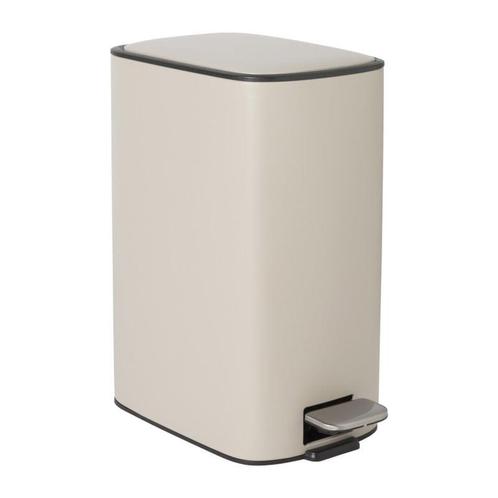 Pedaalemmer Guard - beige - 11.5 liter, Huis en Inrichting, Woonaccessoires | Prullenbakken, Verzenden