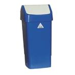Kleurcode prullenbak - 50L - blauw, Verzenden, Nieuw in verpakking, Reinigen