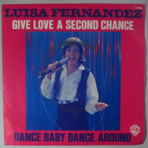 Luisa Fernandez - Give love a second chance - Single, Cd's en Dvd's, Vinyl Singles, Single, Gebruikt, 7 inch, Pop