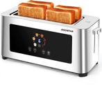 Broodrooster - Toaster - 4 sleuven - 1400W - RVS - Aigostar, Witgoed en Apparatuur, Broodroosters, Verzenden, Zo goed als nieuw