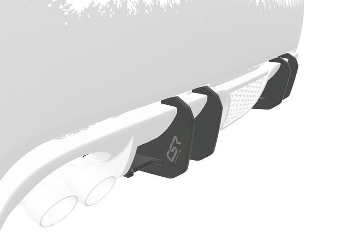 Race diffusor / achterskirt voor Fiat Abarth 595 HA323-B, Auto-onderdelen, Carrosserie en Plaatwerk, Nieuw, Verzenden