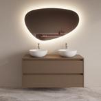 Badmeubelset BWS Riga Met Topplaat 120 cm Latte, Ophalen of Verzenden, Nieuw, Bad