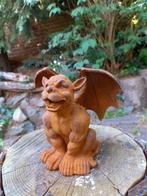 sculptuur, SITTING GARGOLYE, DEMON - 16 cm - Gietijzer