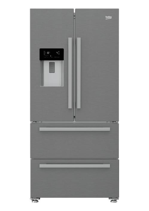 Beko Gne60520dx Amerikaanse Koelkast 182.5cm, Witgoed en Apparatuur, Koelkasten en IJskasten, Ophalen of Verzenden