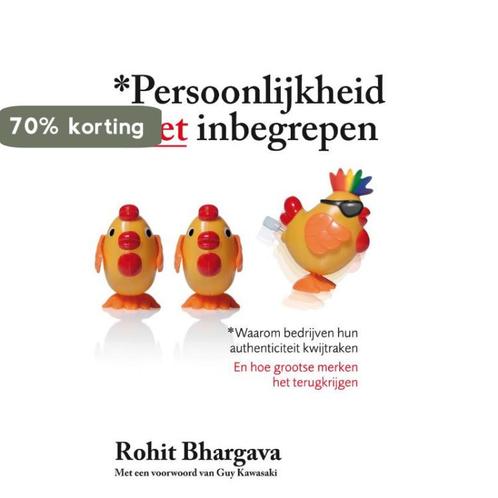 Persoonlijkheid niet inbegrepen 9789022996409 Rohit Bhargava, Boeken, Economie, Management en Marketing, Gelezen, Verzenden