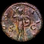 Romeinse Rijk. Hadrianus (117-138 n.Chr.). As Roma mint., Postzegels en Munten