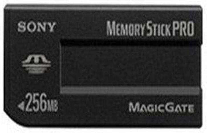 Sony Memory Stick Pro 256MB Zwart/Blauw (PSP Accessoires), Spelcomputers en Games, Spelcomputers | Sony PSP, Zo goed als nieuw