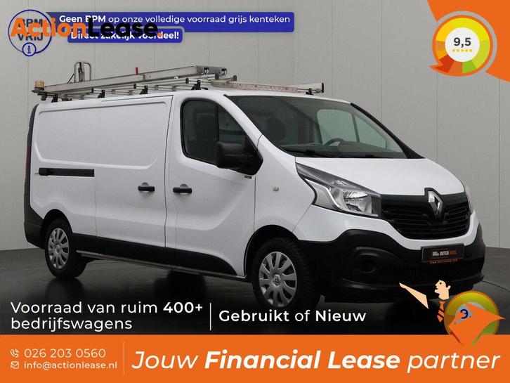 Renault Trafic Bestelbus L2 H1 2018 Diesel Handgeschakeld, Auto's, Renault, Dealer onderhouden, Te koop, Zwart, Handgeschakeld