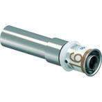 Uponor S-Press Plus perskoppeling Ø16x15 koper vernikkeld, Doe-het-zelf en Verbouw, Verwarming en Radiatoren, Verzenden, Nieuw