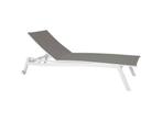 Stern nligstoel met aluminium frame - Wit/zilver, Ophalen of Verzenden, Nieuw