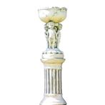 Bloempot engelen op sokkel – 125 cm – stenen decoratie, Tuin en Terras, Ophalen of Verzenden, Nieuw