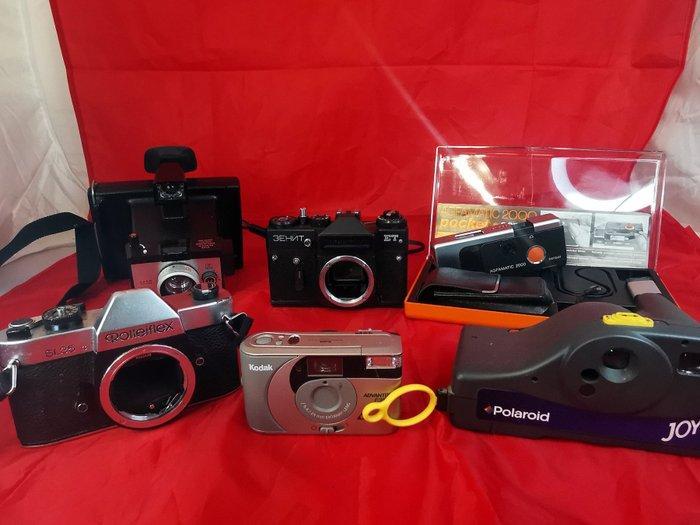 Rollei, Zenit, Kodak, Polaroid, Agfa Lotto vintage — 6, Audio, Tv en Foto, Fotocamera's Analoog