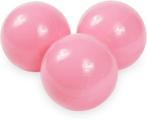 Ballenbak ballen poeder roze (70mm) 100 stuks, Nieuw, Ophalen of Verzenden