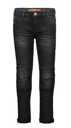 Tygo & Vito - Skinny Jeans Double Kneepatches Black Denim., Nieuw, Jongen, Tygo & Vito, Ophalen of Verzenden