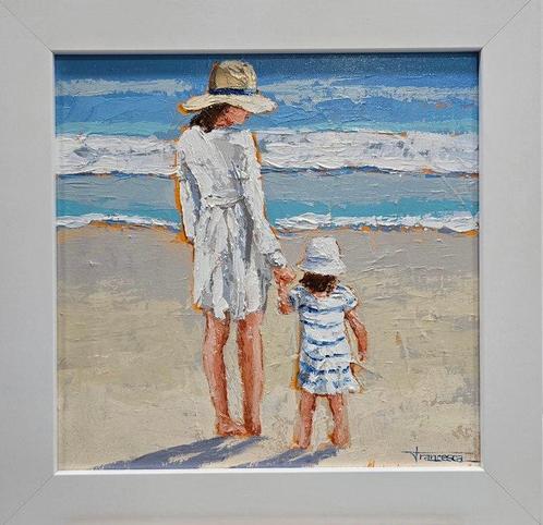 Francesca Escobar (1972) - Primer verano, Antiek en Kunst, Kunst | Schilderijen | Klassiek