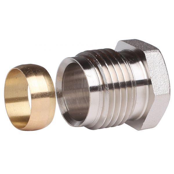 Danfoss knelset RA - 1/2 voor buis 15mm, Doe-het-zelf en Verbouw, Verwarming en Radiatoren, Verzenden