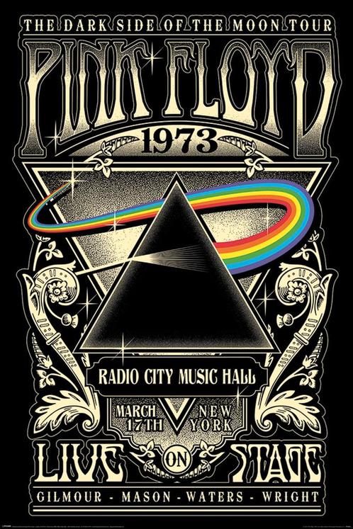 Poster Pink Floyd 1973 61x91,5cm, Verzamelen, Posters, Nieuw, A1 t/m A3, Verzenden